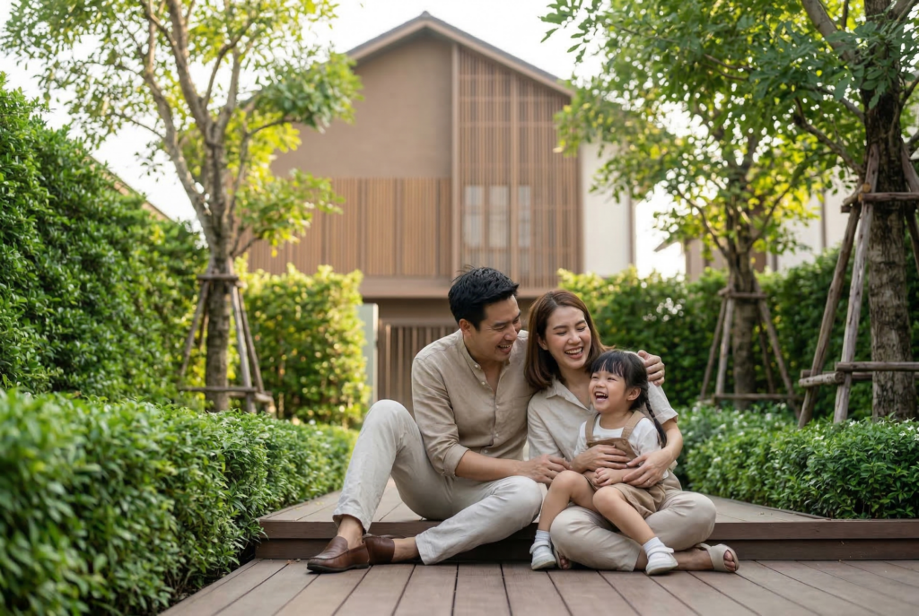 1. ทำเลใกล้เมือง แต่บรรยากาศสงบกว่า
